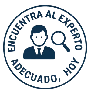 Encuentra al experto adecuado, hoy