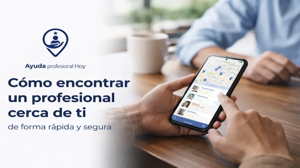 Cómo encontrar un profesional cerca de ti de forma rápida y segura